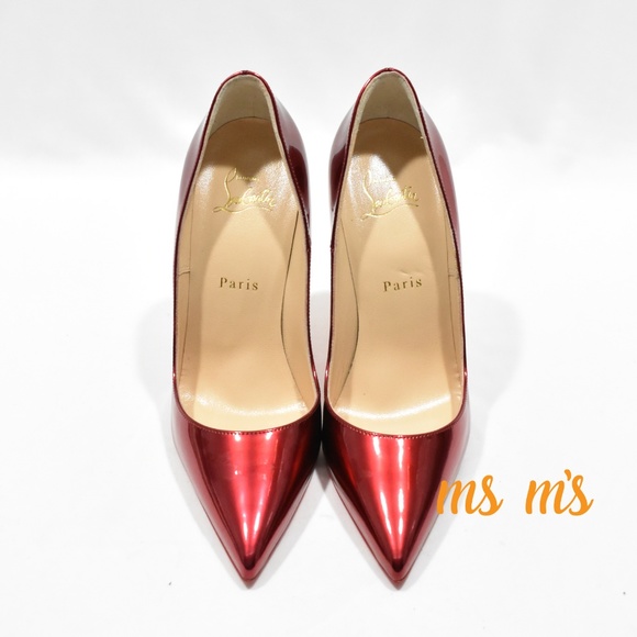 NIB Christian Louboutin So Kate Metallic Pumps - Picture 4 of 7